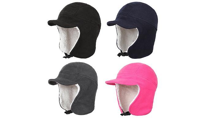 Unisex Windproof Trapper Hat - 4 Colours from Discount Experts