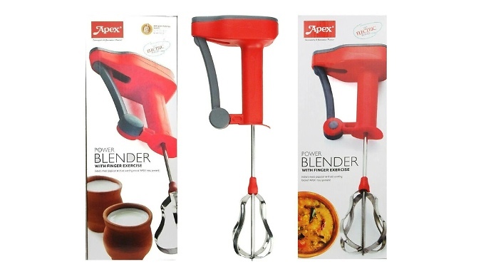 Apex Manual Hand Held Whisk from Discount Experts
