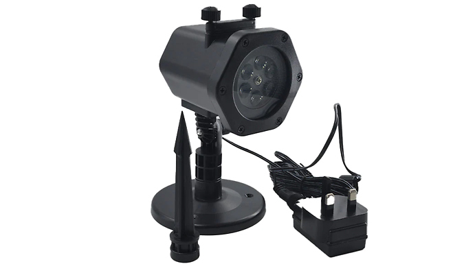 12 Patterns Christmas LED Projector at Discount Experts