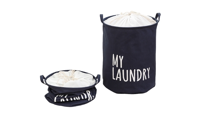 Drawstring Waterproof Laundry Bag - 3 Colours, 2 Sizes from Discount Experts