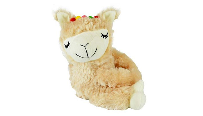 Llama Huggies Plush Cover Detachable Heat Packs at Discount Experts