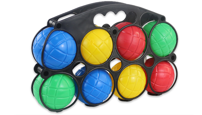 Plastic Water-Filled Boules Game Set from Discount Experts