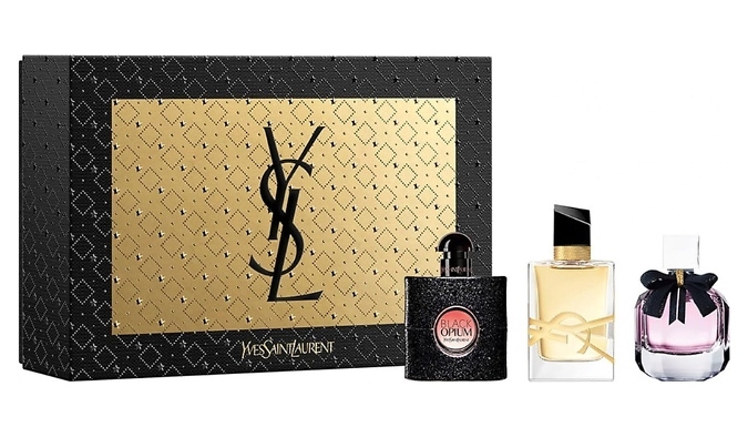 Yves Saint Laurent 3 Piece Fragrance Gift Set from Discount Experts
