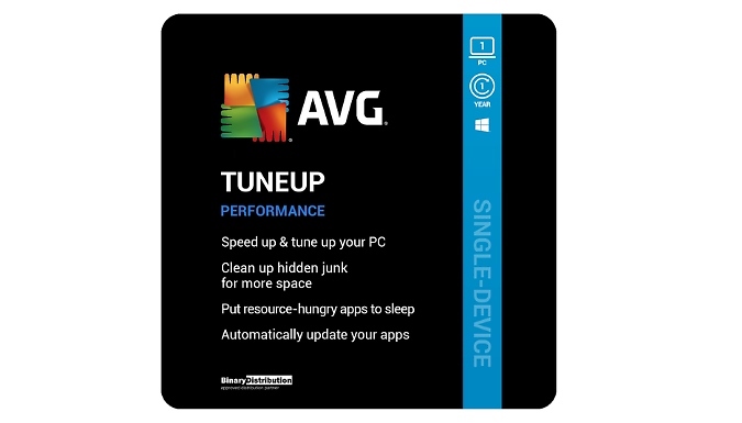 AVG PC TuneUp 2024 - 1 or 3 Devices, 1 Year Subscription from Discount Experts