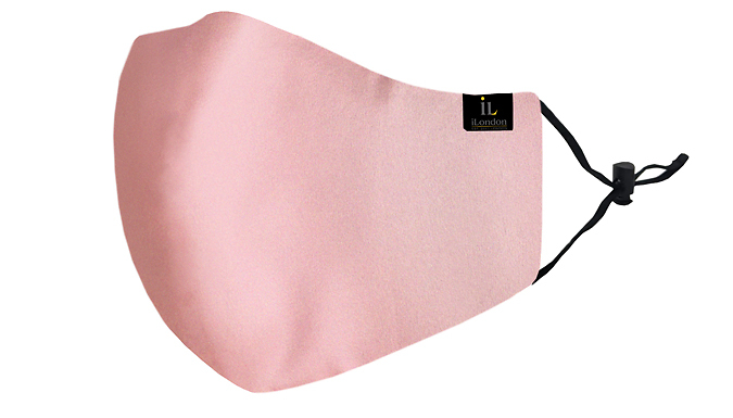 1 or 3-Pack of Reusable 6-Layer Face Covers - 3 Colours from Discount Experts