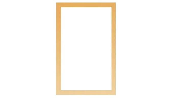 3-Pack of A4 Rectangular Magnetic Photo Frames - 2 Colours