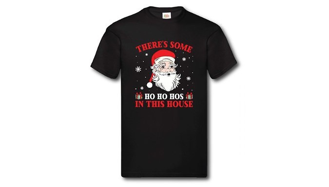 Novelty Christmas T-Shirt - 20 Options. at Discount Experts