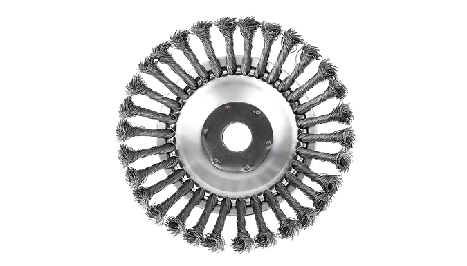 6 or 8-Inch Wired Round-Edge Weed Trimmer Head Blade from Discount Experts