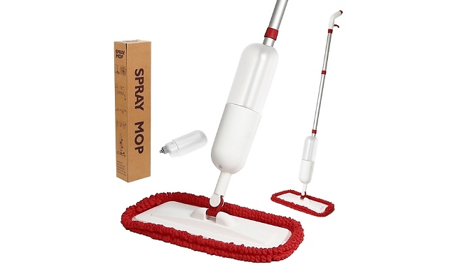 Dry & Wet Microfiber Spray Mop from Discount Experts