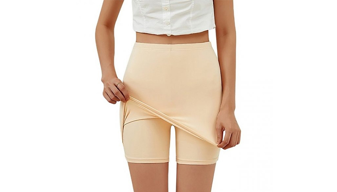 Double-Layer Front Crotch Safety Shorts -  3 Colours & 2 Sizes at Discount Experts