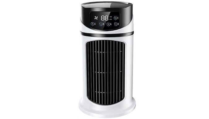 Mini Portable USB Air Conditioning Fan from Discount Experts