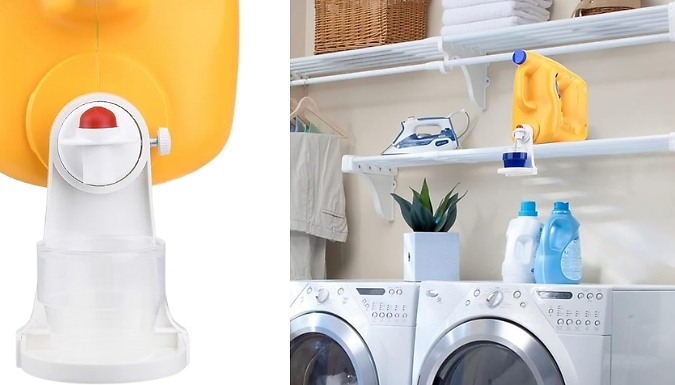 2-Pack Laundry Detergent Cup Holder at Discount Experts