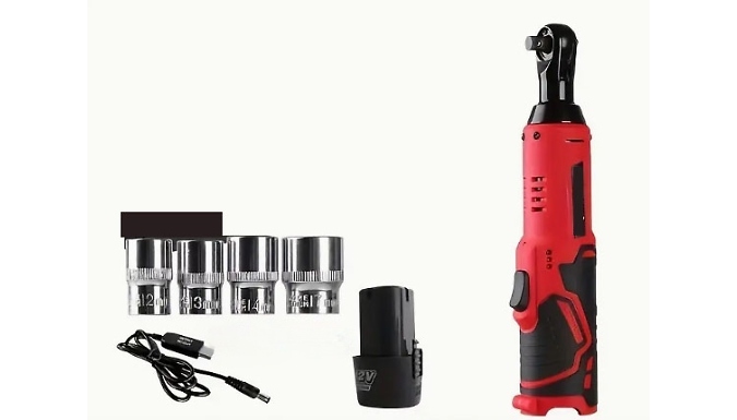 12V Cordless Electric Wrench from Discount Experts