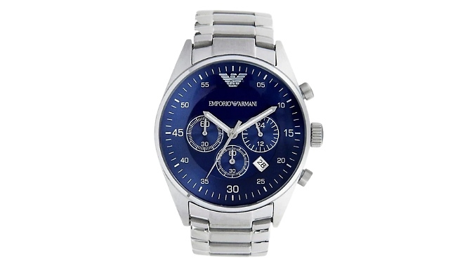 Emporio Armani Men's AR5860 Chronograph Watch at Discount Experts