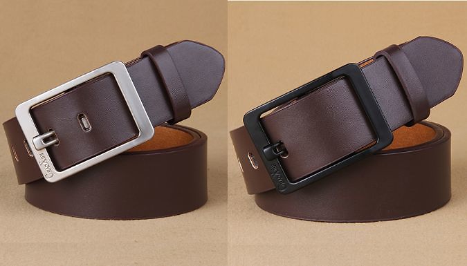 Traditional Pin Buckle Belt - 4 Designs, 2 Sizes at Discount Experts