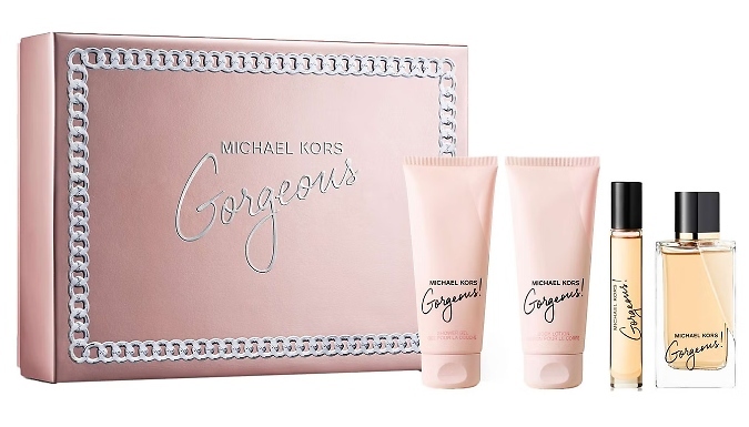 Michael Kors Gorgeous. Eau de Parfum Gift Set from Discount Experts