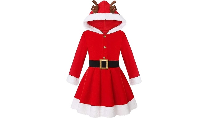 Kids' Christmas Reindeer Dress - 9 Sizes!