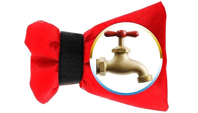 1, 2 or 3-Pack of Garden Tap Winter Protector Bags - 3 Colours
