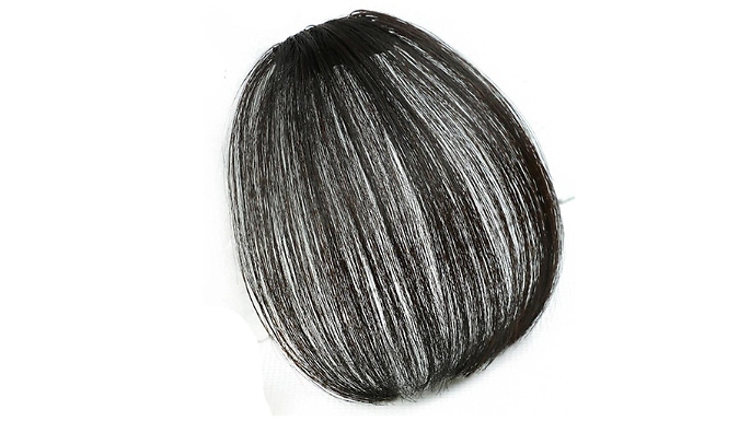 Artificial Clip In Hair Bangs - 3 Colours & 2 Styles from Discount Experts