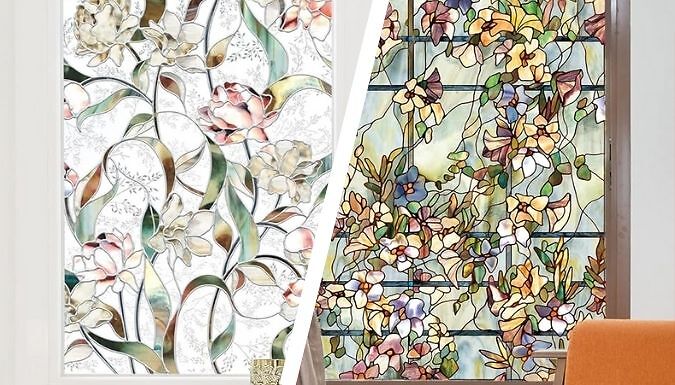 UV-Protection Privacy Window Film - 5 Styles from Discount Experts