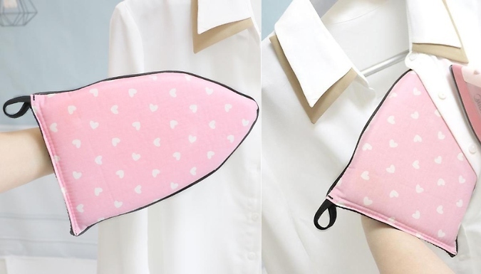 Heat-Resistant Mini Ironing Board Glove - 4 Colours from Discount Experts