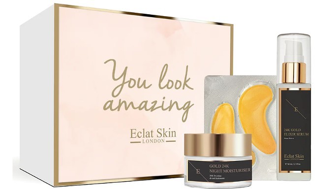 24K Gold Retinol Skincare Giftset from Discount Experts