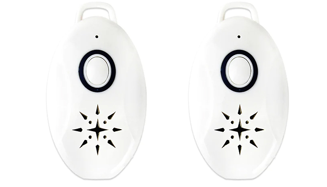 1, 2 or 4 Ultrasonic Keychain Mosquito Repellent Devices from Discount Experts