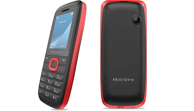 Mobiwire Button Phone - 4 Options at Discount Experts