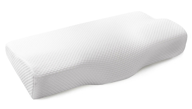 Orthopaedic Contour Memory Foam Pillow from Discount Experts
