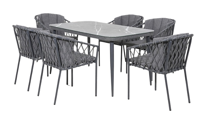 7-Piece The Sweenie Outdoor Furniture Set at Discount Experts
