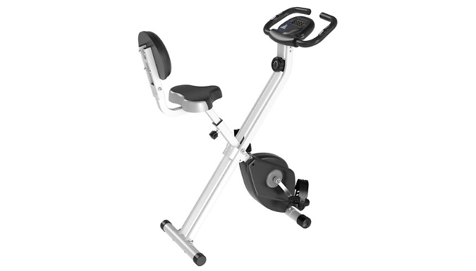 HOMCOM Exercise Bike Indoor Trainer with LCD Monitor HOMCOM Exercise Bike Indoor Trainer with LCD Monitor