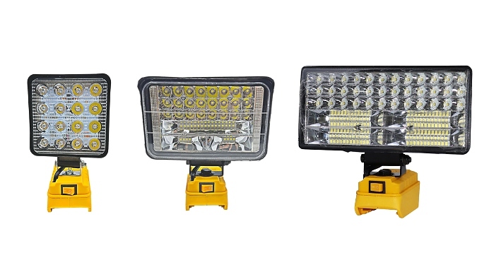 Cordless LED Work Light - 3 Options from Discount Experts