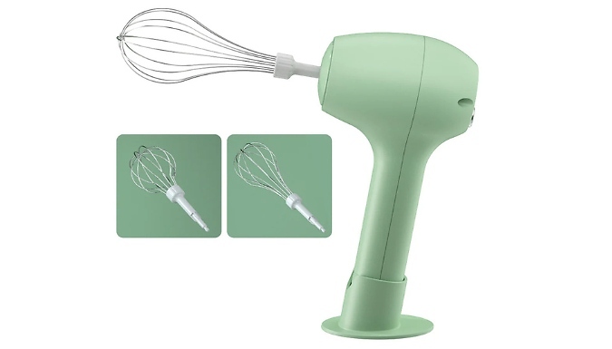 Cordless Electric Whisk - 2 Colours at Discount Experts