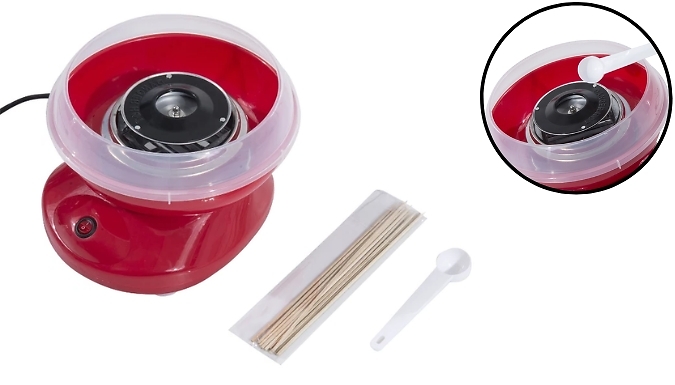 Electric Cotton Candy Floss Maker from Discount Experts