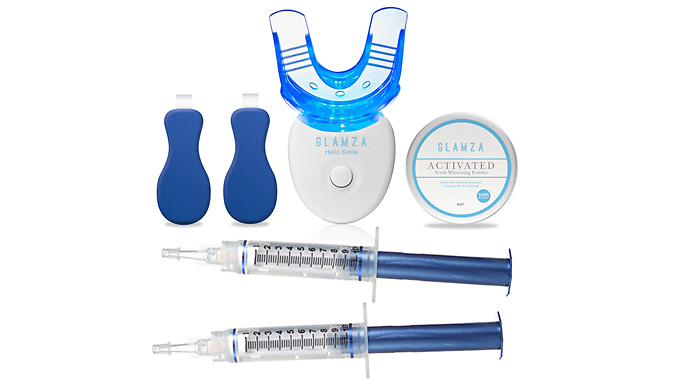 Glamza 'Ultimate' Teeth Whitening Kit - 2 Options at Discount Experts