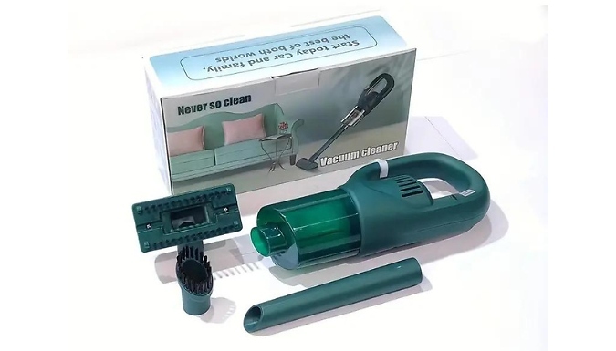 Rechargeable Cordless Handheld Vacuum Cleaner from Discount Experts