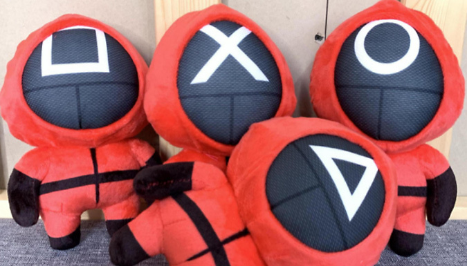 'Squid Game Inspired' Plush Toy - 3 Sizes & 6 Options