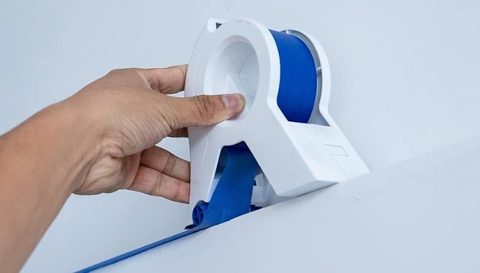 Easy Seam Tape Sticker Machine - 5 Tape Colours. from Discount Experts