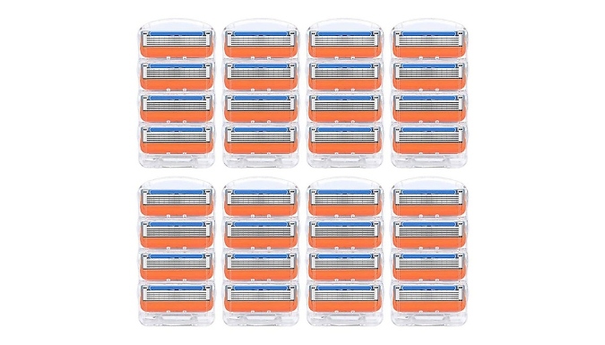 Replacement Razor Blades Compatible with Gillette Fusion from Discount Experts