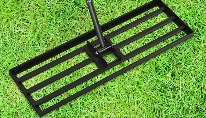 Levelling Lawn Rake for Grass & Gardens - 2 Sizes. at Discount Experts