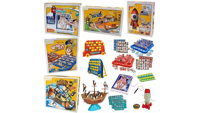 Kids' Classic Board Games - 6 Options at Discount Experts