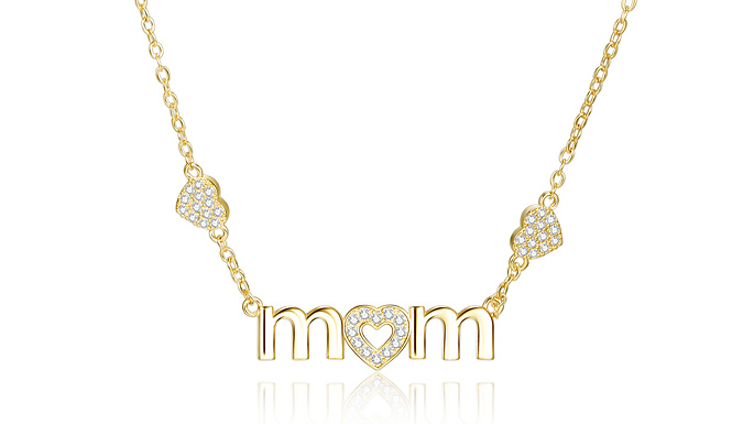 'Mum' Pendant Necklace - 3 Colours from Discount Experts