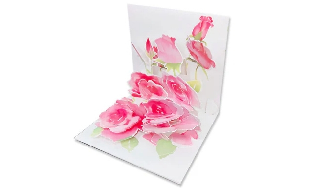2-Pack of 3D Greeting Cards - 4 Designs. at Discount Experts