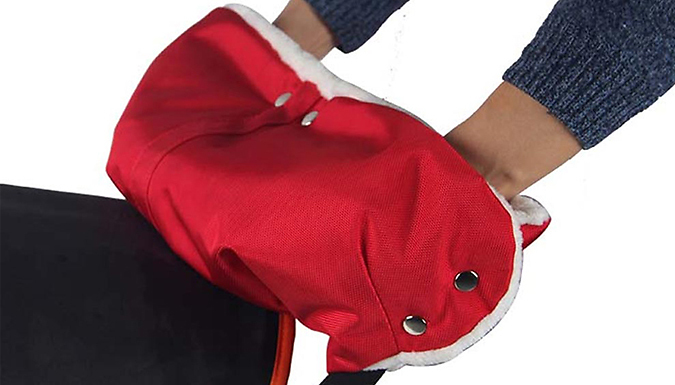 Waterproof Pushchair Outdoor Lined Mittens – 3 Colours Deal Price £7.99