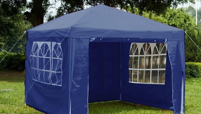 Image of Eurotrade (W) Ltd 3m Waterproof Gazebo with Detachable Sides! - 4 Colours