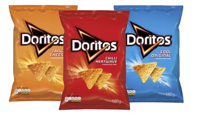 Walkers Doritos Variety Box - 7 x 180g from Discount Experts