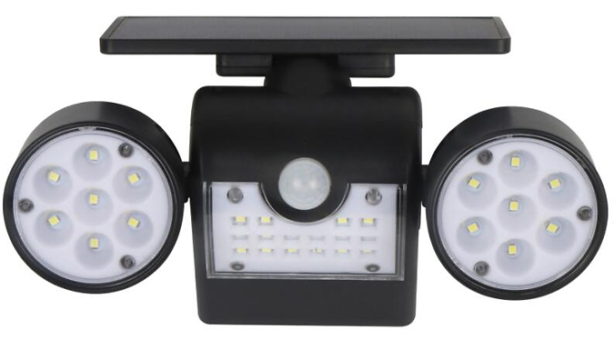 Solar Wide-Angle Wall Security Light from Discount Experts