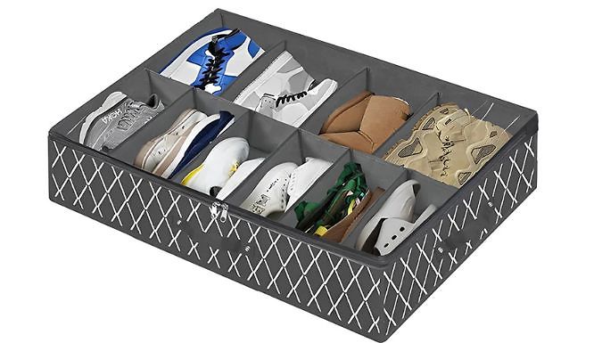 Large Capacity Under Bed Shoe Storage - 4 Designs from Discount Experts