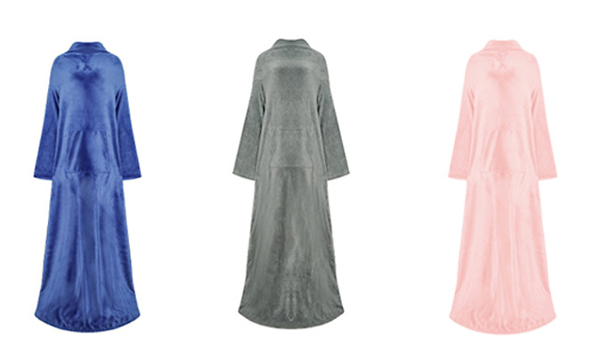 Super Soft Wearable Blanket With Pocket - 7 Colours at Discount Experts