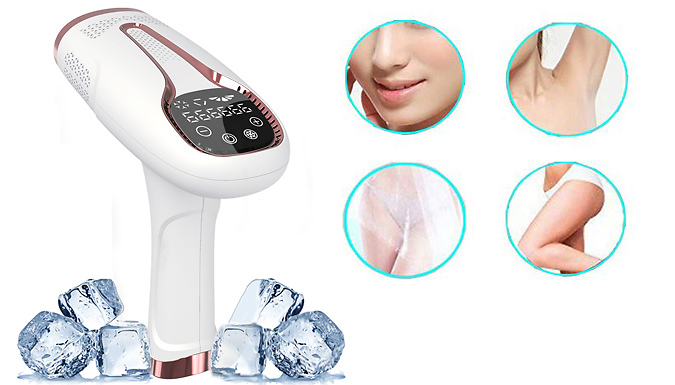 LCD Laser Hair Remover - Optional Ice Cooling. at Discount Experts